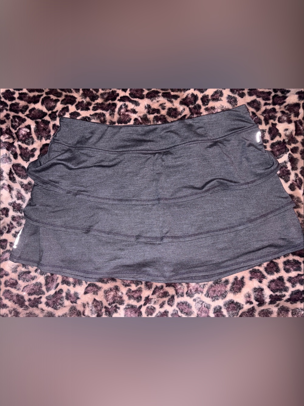Head Black Layered Athletic Skirt